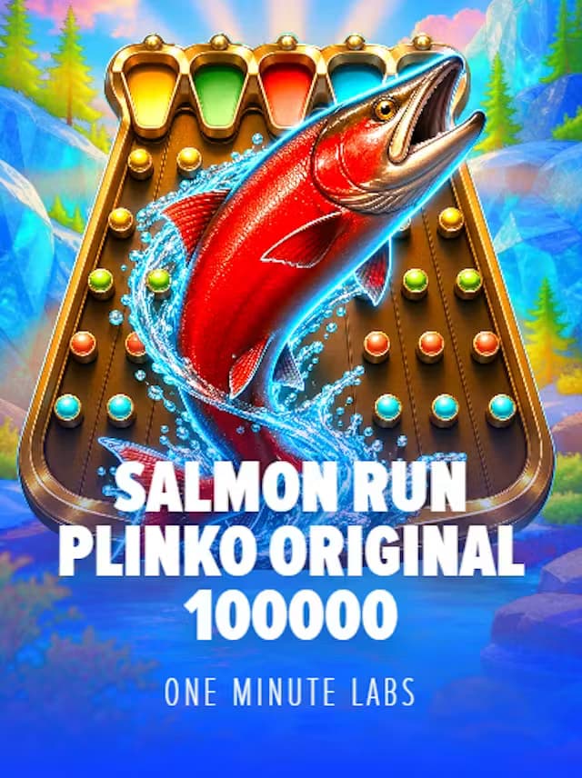 Salmon Run Plinko Original 100000